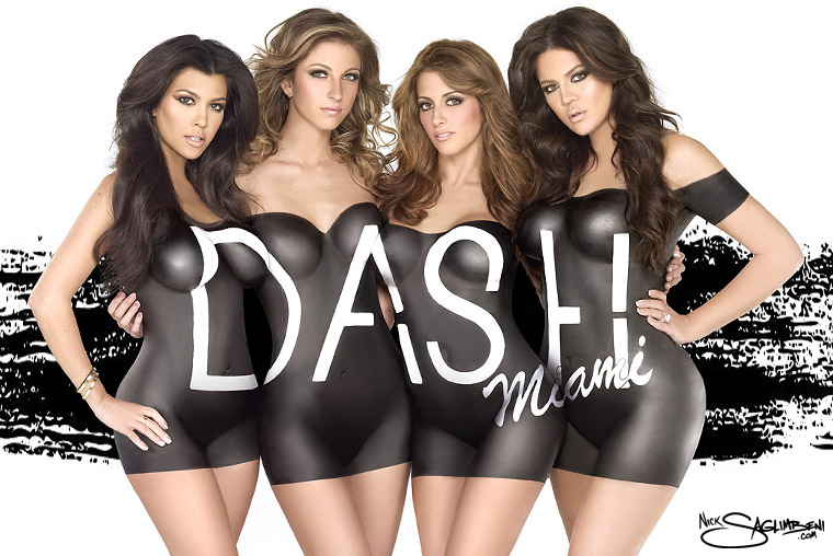 dash-khloe-kardashian-kourtney-nick-saglimbeni-miami-body-paint