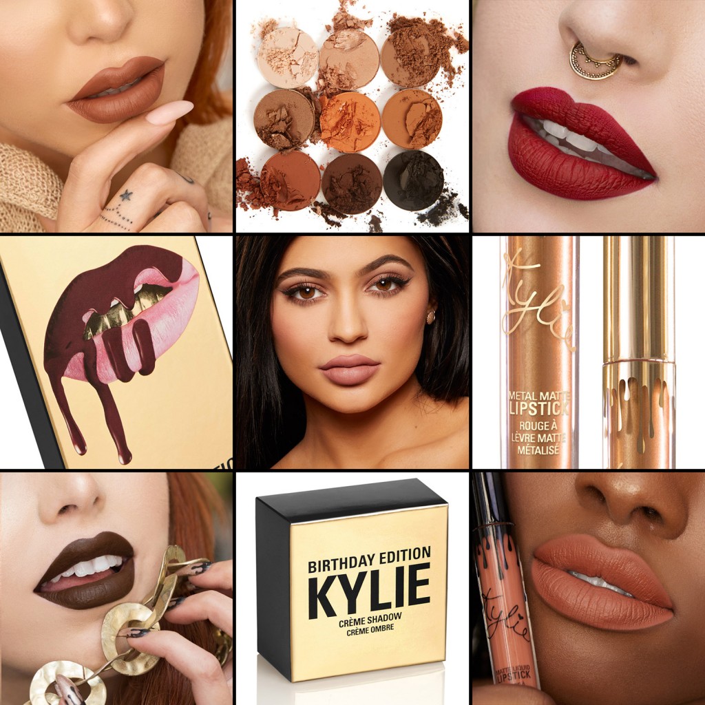 Fotografiando Las Campa As De Kylie Cosmetics Del Verano 2016 Nick   Kylie Jenner Cosmetics Lipkit Nick Saglimbeni Lip Swatch Birthday Gold 1024x1024 